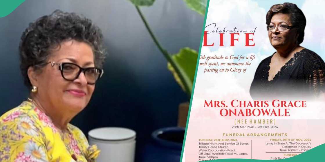 Family pays tribute to Charis Onabowale. Family pays tribute to Charis Onabowale.