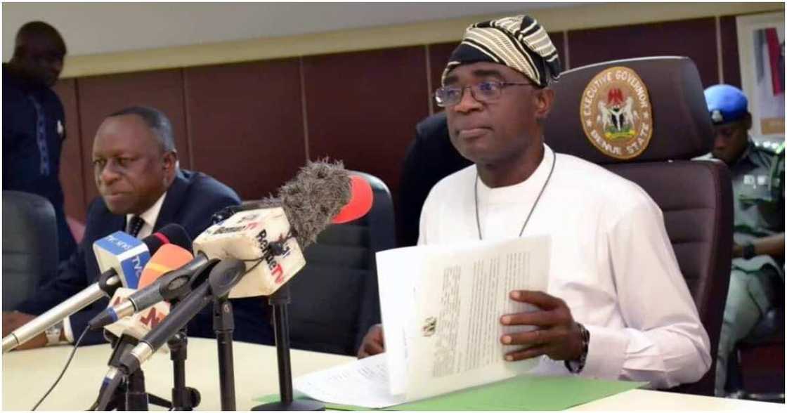 Governor Hyacinth Alia, Benue state, LG chairmen, APC Governor Hyacinth Alia, Benue state, LG chairmen, APC