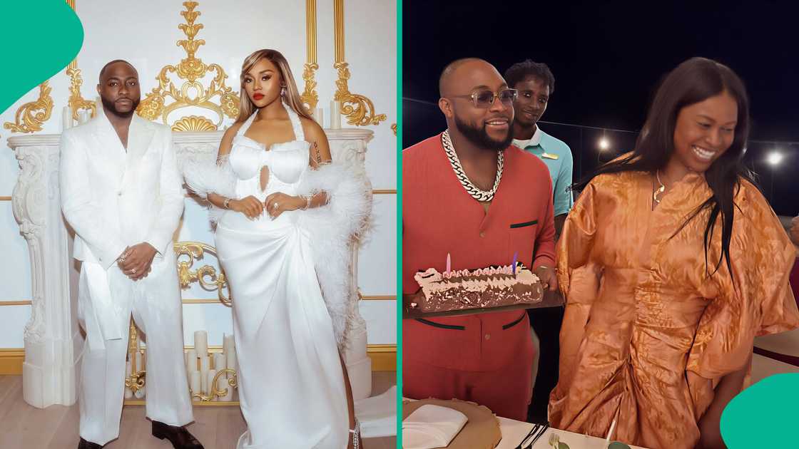 Davido marks Chioma's mother's birthday on vacation Davido marks Chioma's mother's birthday on vacation