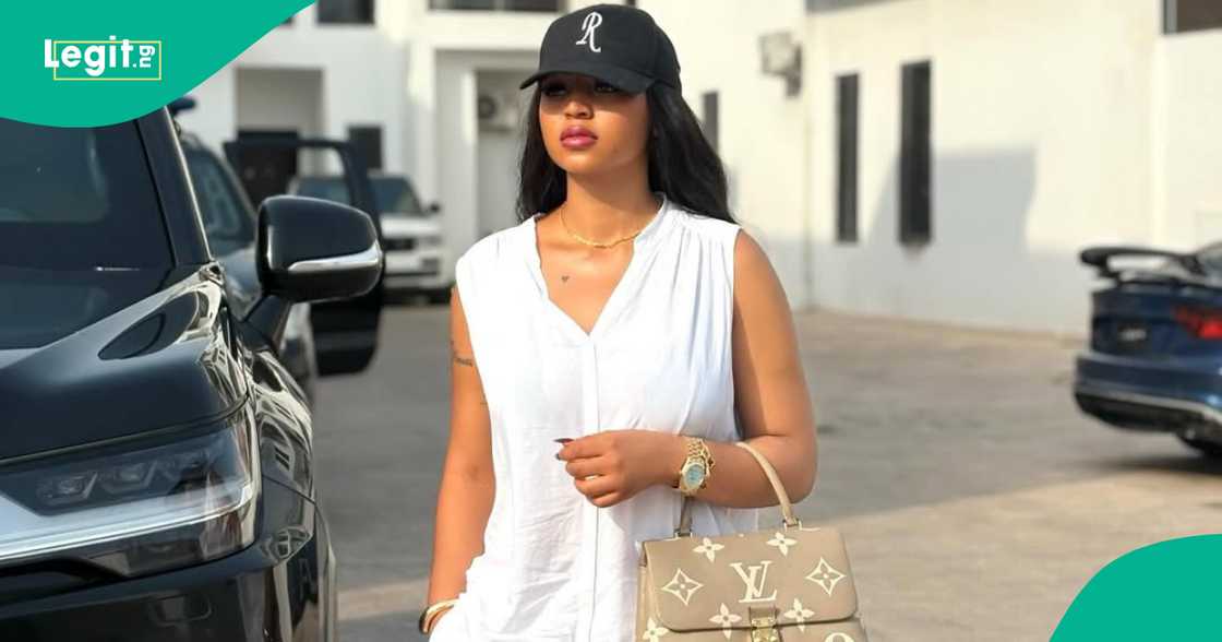 Regina Daniels comment about flying private ignites reactions online. Regina Daniels comment about flying private ignites reactions online.