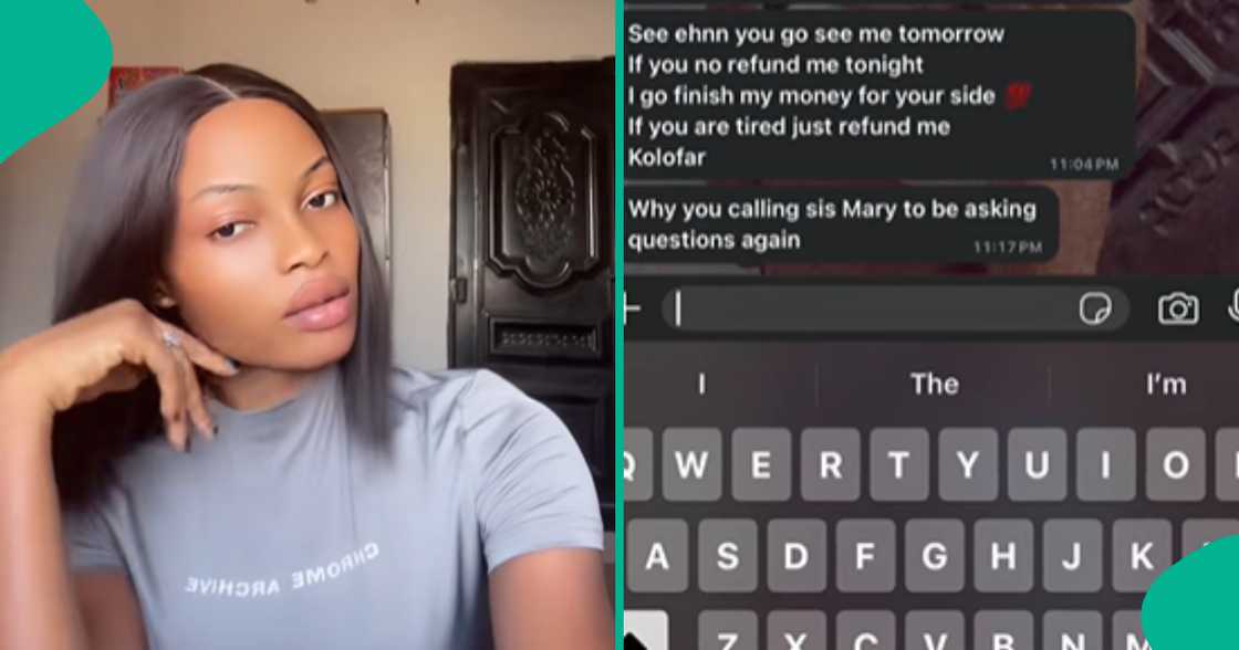 Hairdresser shares a message she received from her apprentice via WhatsApp after sending her back home. Hairdresser shares a message she received from her apprentice via WhatsApp after sending her back home.