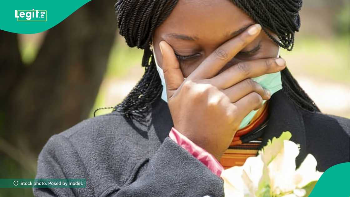 mother gives harsh words to her daughter, breaking her down in tears.