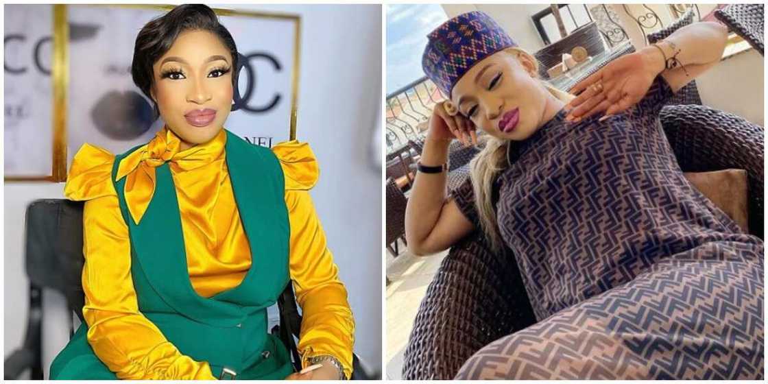 Nollywood Star Tonto Dikeh Reveals She's Colour Blind, Camera-Shy in Fun Facts about Herself Nollywood Star Tonto Dikeh Reveals She's Colour Blind, Camera-Shy in Fun Facts about Herself