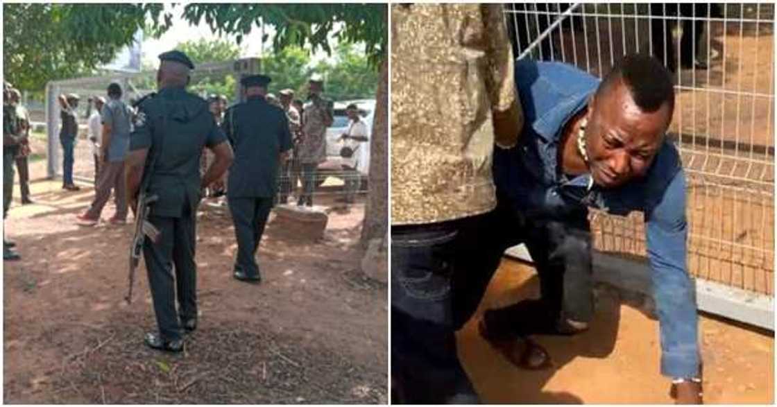 Omoyele Sowore: Police shoot former presidential candidate in Abuja Omoyele Sowore: Police shoot former presidential candidate in Abuja