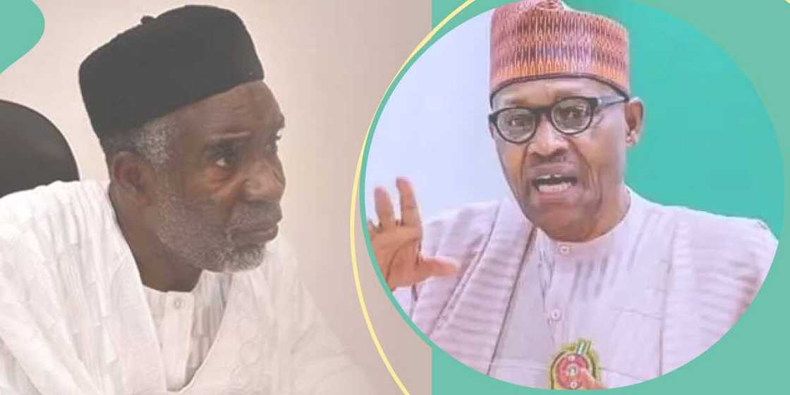 Murtala Nyako and the former president, Muhammadu Buhari Murtala Nyako and the former president, Muhammadu Buhari
