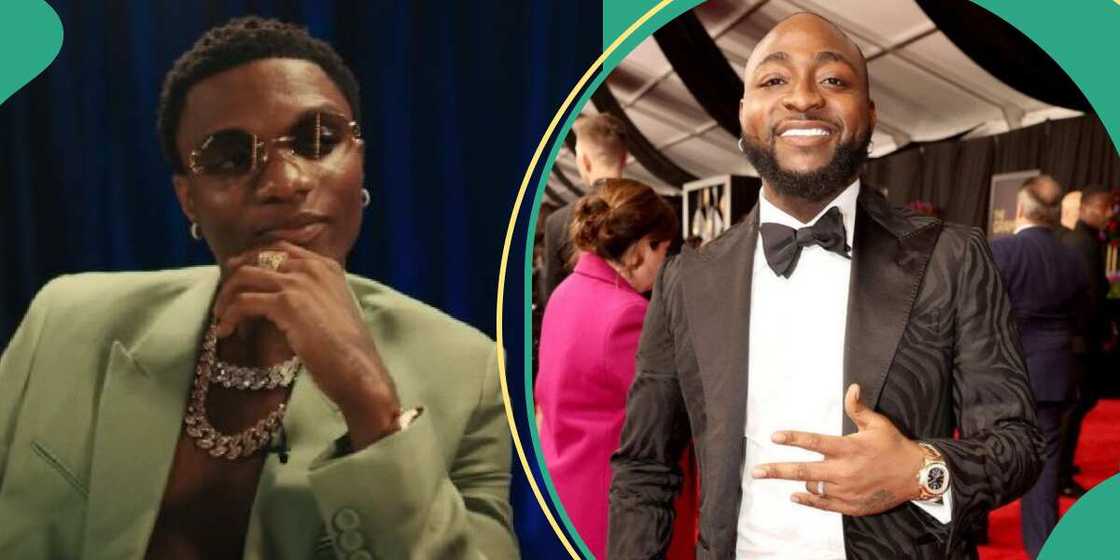 Wizkid reacts to Davido's challenge. Wizkid reacts to Davido's challenge.