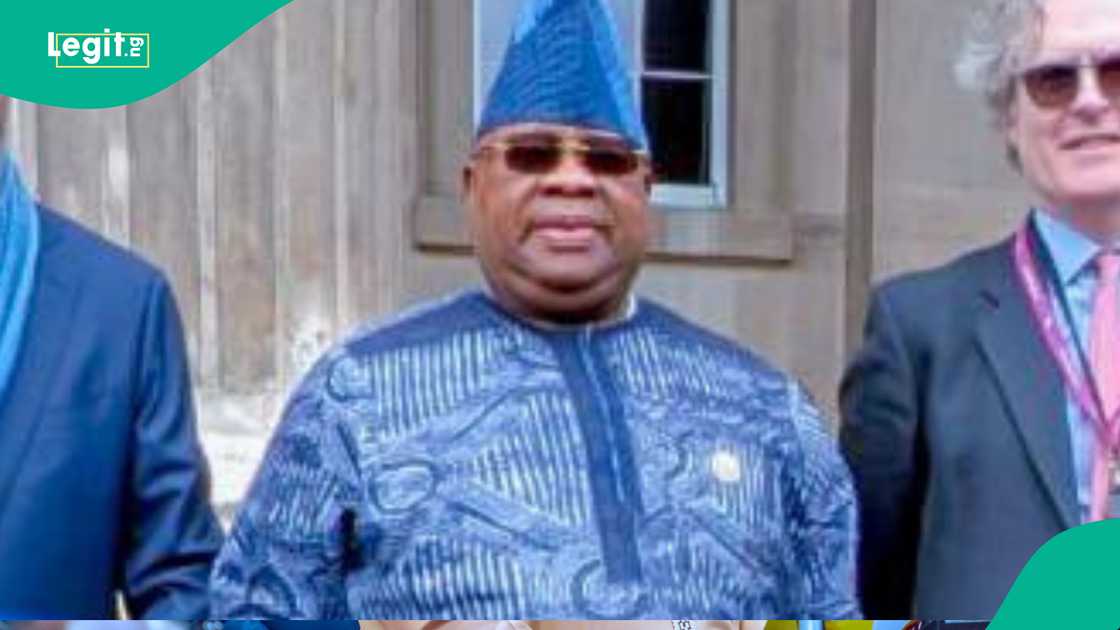 Gov Adeleke steals show at Davido's wedding, David Adeleke weds wife Chioma Rowland, Davido weds wife Chioma Rowland in Miami Usa, Davido celebrates pre-wedding party at Havana night club in Miami, Netizens reacts to Gov Adeleke dance moves.