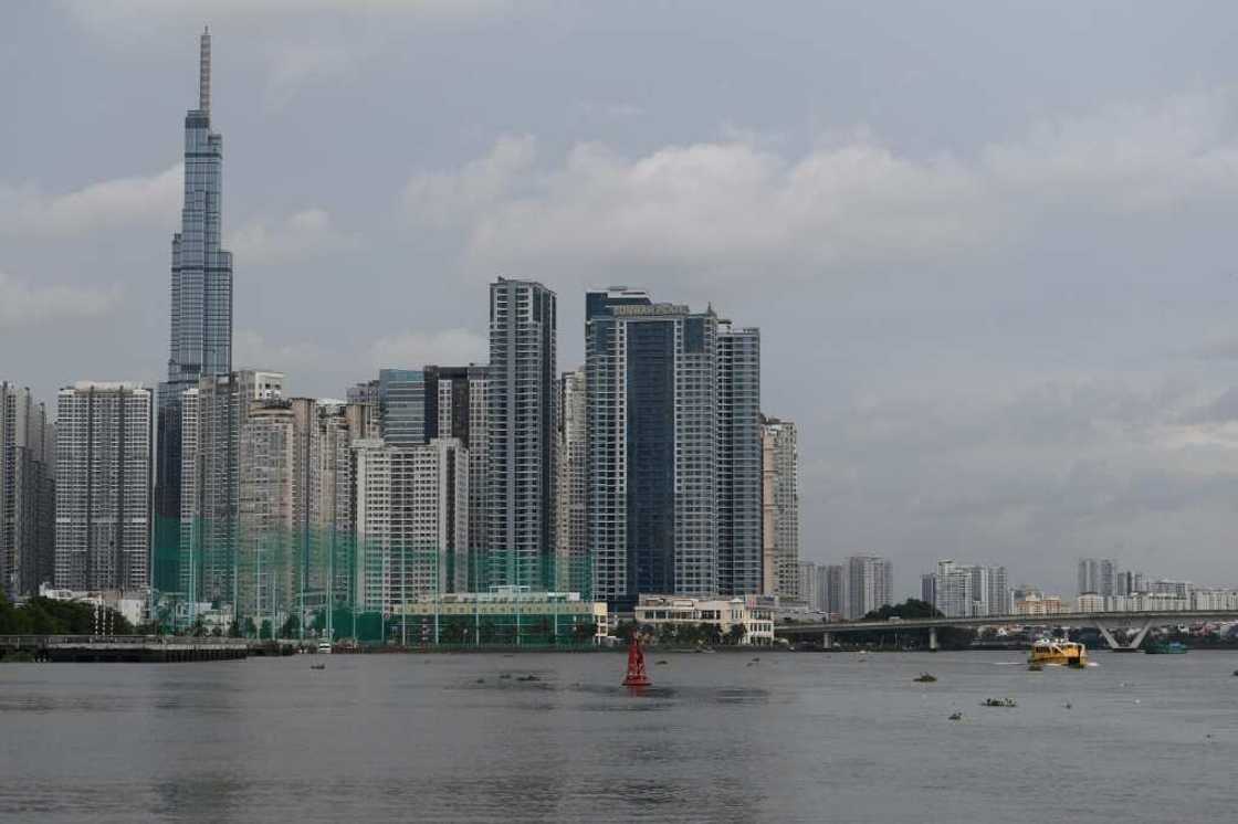 Vietnam's Ho Chi Minh City topped the study's survey of sinking urban centres in South and Southeast Asia Vietnam's Ho Chi Minh City topped the study's survey of sinking urban centres in South and Southeast Asia