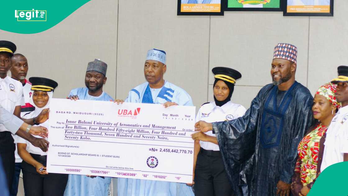 Governor Zulum awards N2.5 billion scholarship for Borno students at Isaac Balami University Governor Zulum awards N2.5 billion scholarship for Borno students at Isaac Balami University