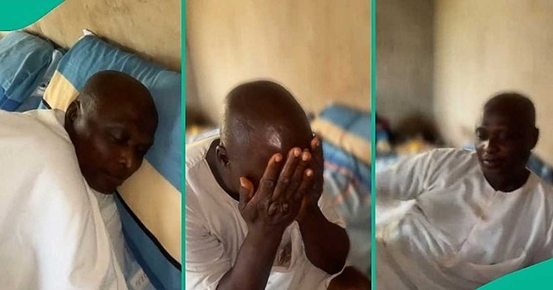 Nigerian man pretends to be sick Nigerian man pretends to be sick