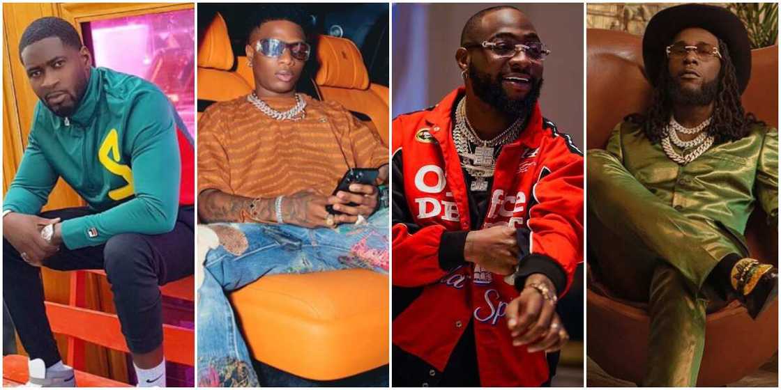 Tiwa Savage's Teebillz, Wizkid, Davido, Burna Boy Tiwa Savage's Teebillz, Wizkid, Davido, Burna Boy