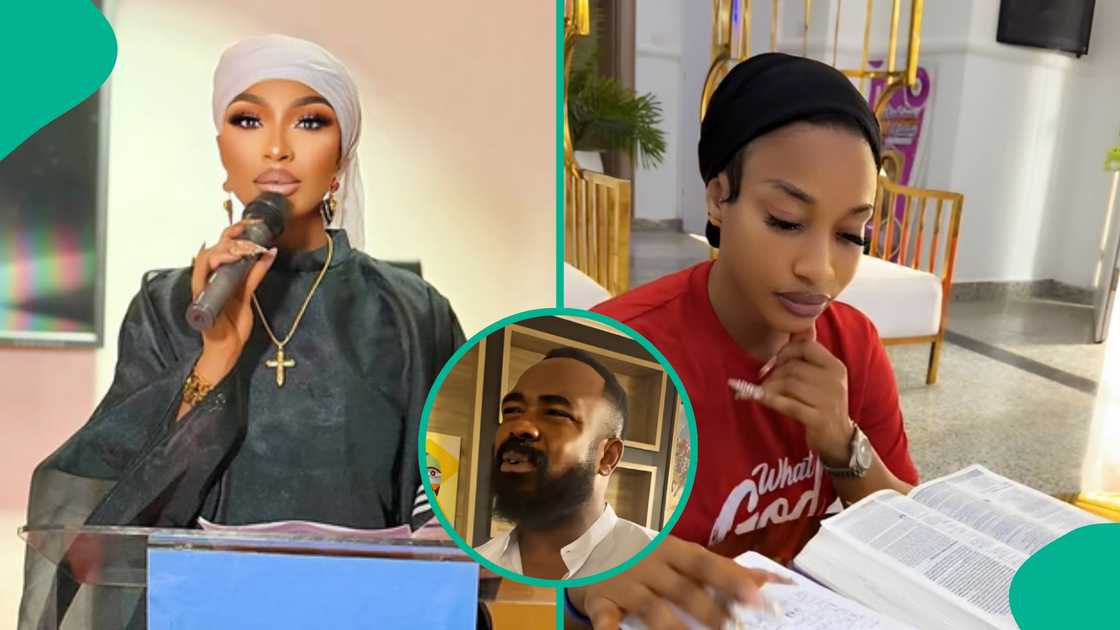 Man goes viral for sharing his opinion about Tonto Dikeh's new religious personality attention.