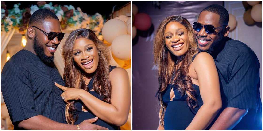 BBNaija All Star Frodd and pregnant wife Chioma BBNaija All Star Frodd and pregnant wife Chioma
