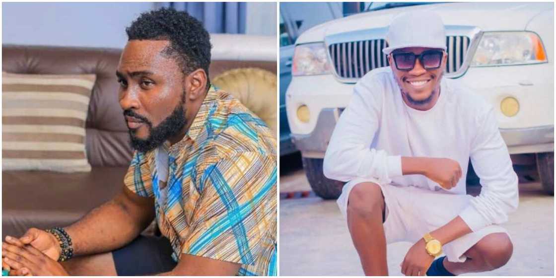 Pere and handler Pere and handler