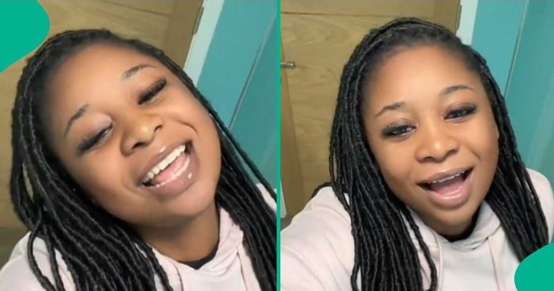 UK-based lady secretly returns home, surprises sister UK-based lady secretly returns home, surprises sister