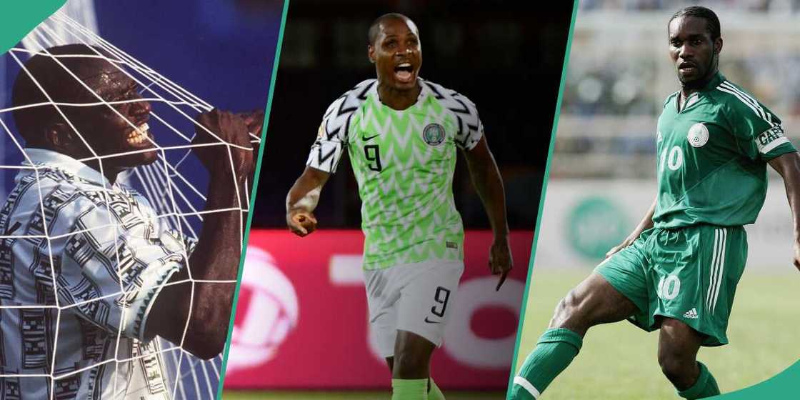 Nigerian strikers with most AFCON goals