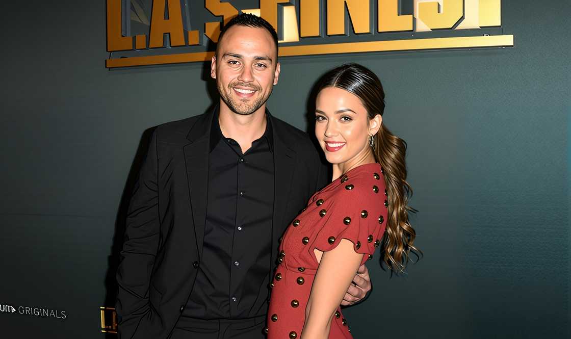 Jessica Alba and her brother Joshua Alba attended the 2019 premiere of L.A.'s Finest in West Hollywood, California.