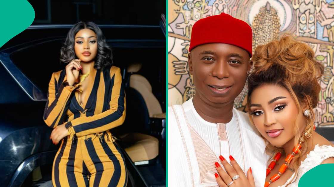 Regina Daniels soothes her husband Ned Nwoko