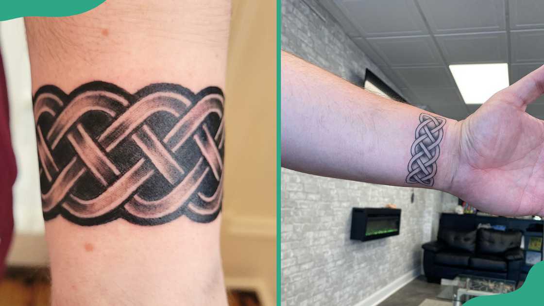 Celtic knot bracelet designs. Celtic knot bracelet designs.