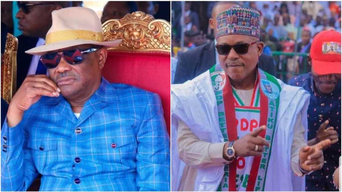 PDP/Atiku Abubaka/Nyesom Wike/Uche Secondus/Rivers state/2023 Election