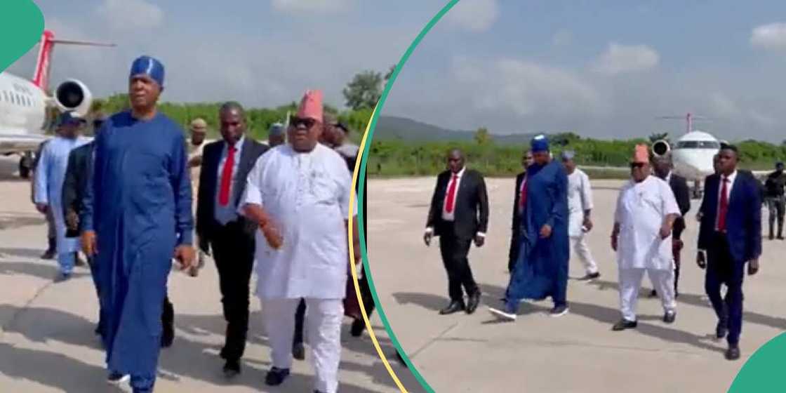 Saraki, Adeleke, and others Storm Kogi ahead of PDP campaign flag-off Saraki, Adeleke, and others Storm Kogi ahead of PDP campaign flag-off