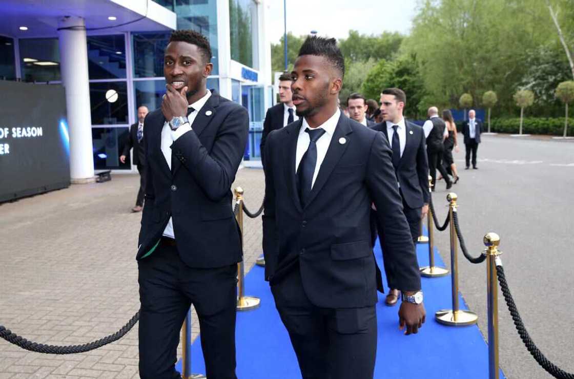 Super Eagles star laughs at fellow Nigerian teammate's response when he asked for his jersey Super Eagles star laughs at fellow Nigerian teammate's response when he asked for his jersey