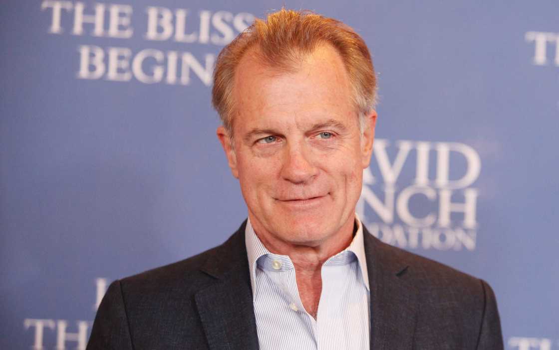 Stephen Collins poses on the red carpet of the 2012 David Lynch Foundation Night of Comedy at the Beverly Wilshire Hotel in Beverly Hills. Stephen Collins poses on the red carpet of the 2012 David Lynch Foundation Night of Comedy at the Beverly Wilshire Hotel in Beverly Hills.