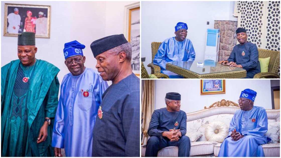 Tinubu/Osinbajo/Shettima in Abuja/2023 presidential election