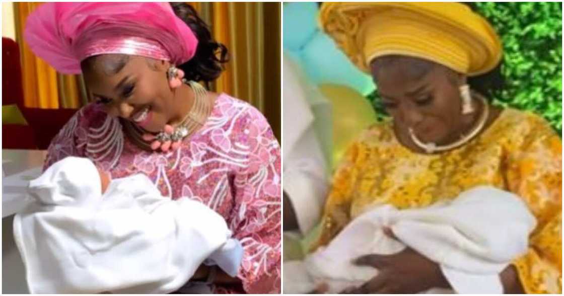 Nollywood actress Biola Bayo and her son