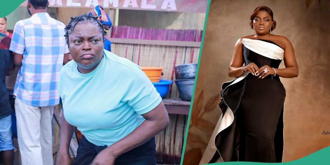 Funke Akindele at the AMVCA. Funke Akindele at the AMVCA.