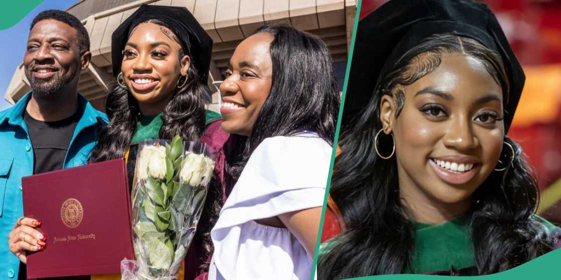 The 17-year-old bagged her M.Sc at 15 and PhD at 17 The 17-year-old bagged her M.Sc at 15 and PhD at 17