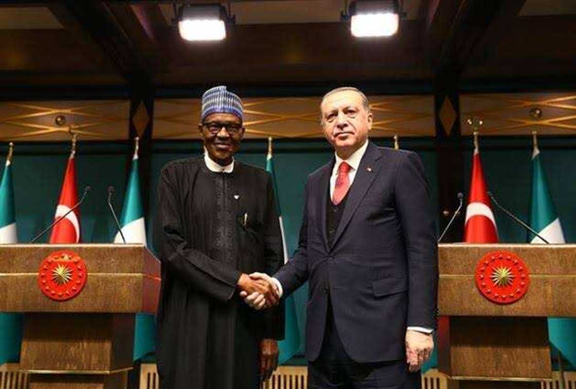 Buhari ya yi magana da Shugaban Turkiyya game da muzgunuwar da Israila ta ke yi wa Falasdinawa Buhari ya yi magana da Shugaban Turkiyya game da muzgunuwar da Israila ta ke yi wa Falasdinawa