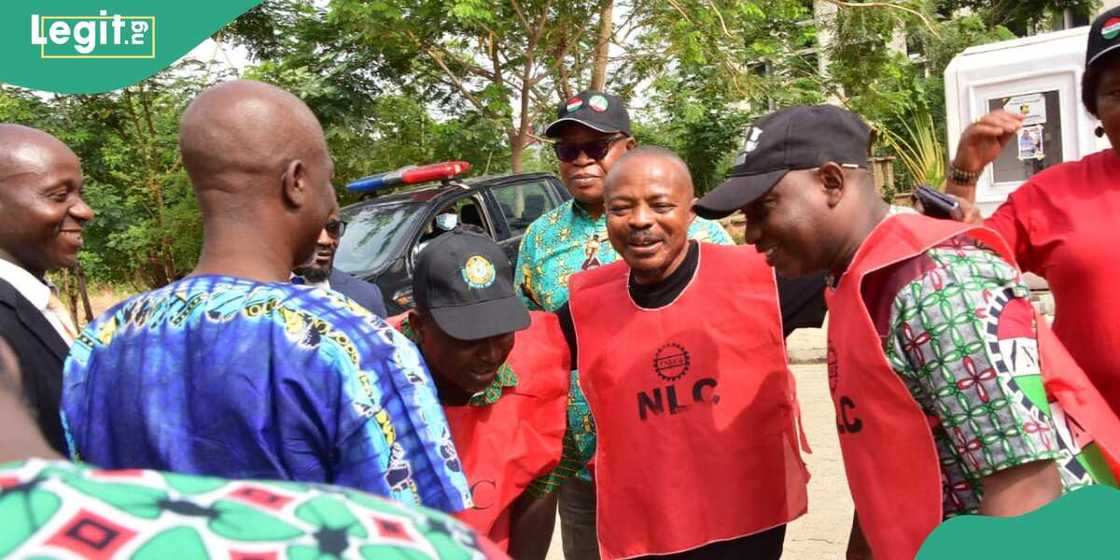 Shugaban NLC, Joe Ajero. Shugaban NLC, Joe Ajero.