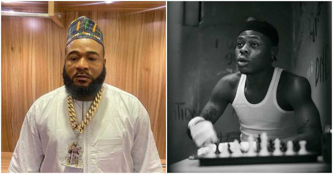 Mohbad and Sam Larry Mohbad and Sam Larry