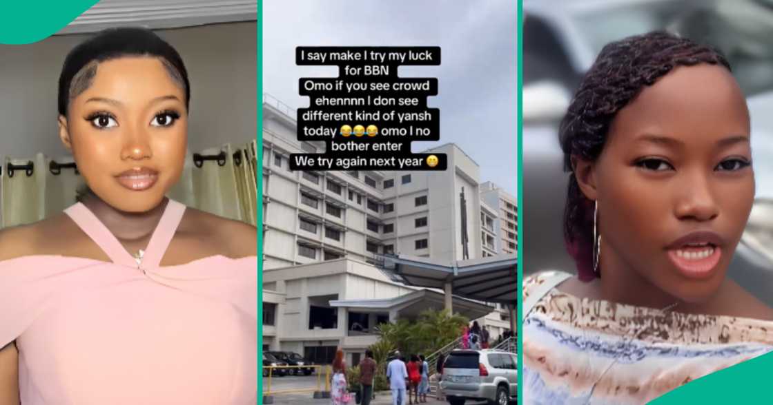 Lady shares why she refused to enter venue of BBNaija 2025 audition after her arrival Lady shares why she refused to enter venue of BBNaija 2025 audition after her arrival