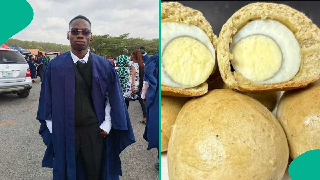 University of Ibadan law student abdulrauf idris shares promise that made him choose law with egg roll University of Ibadan law student abdulrauf idris shares promise that made him choose law with egg roll