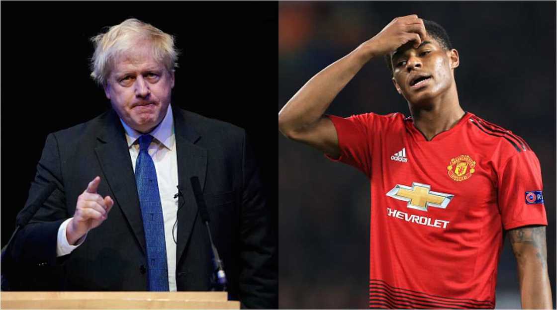 Marcus Rashford: British PM rejects Man United star in feeding the poor