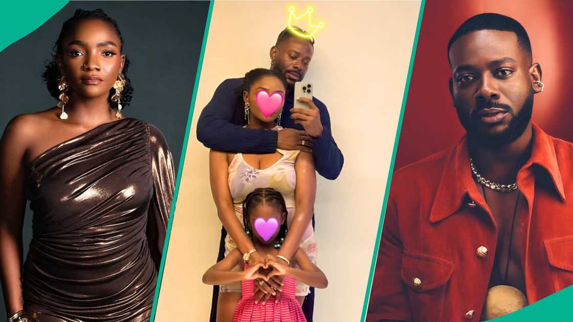 Singer Simi celebrates her husband Adekunle Gold on his birthday, shares a sweet video of their daughter Deja, reading a poem for him.