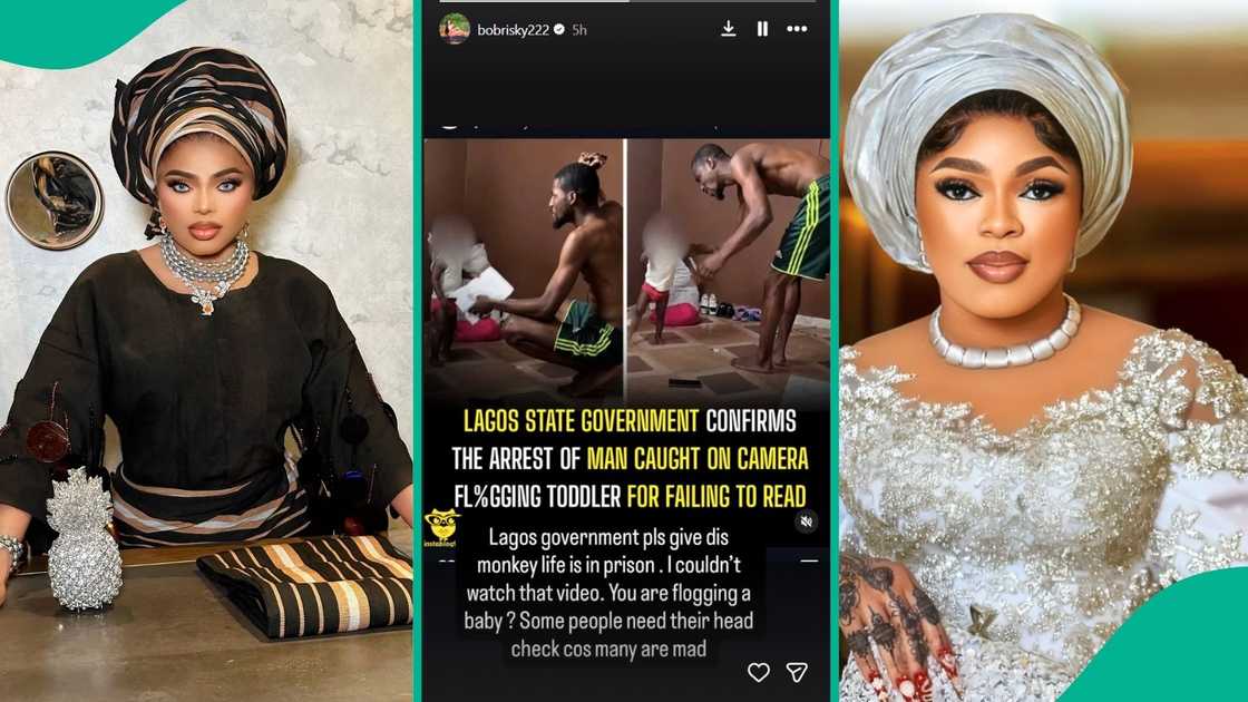 Bobrisky reacts to arrest of man accused of repeatedly flogging toddler in Lagos Bobrisky reacts to arrest of man accused of repeatedly flogging toddler in Lagos