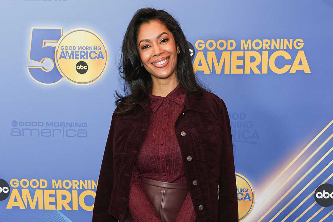 Shirleen Allicot attends Good Morning America's 50th Anniversary Celebration
