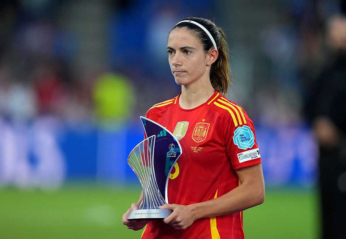 Aitana Bonmati in Basel, Switzerland. Aitana Bonmati in Basel, Switzerland.