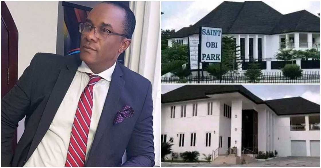 Late actor Saint Obi and his mansion