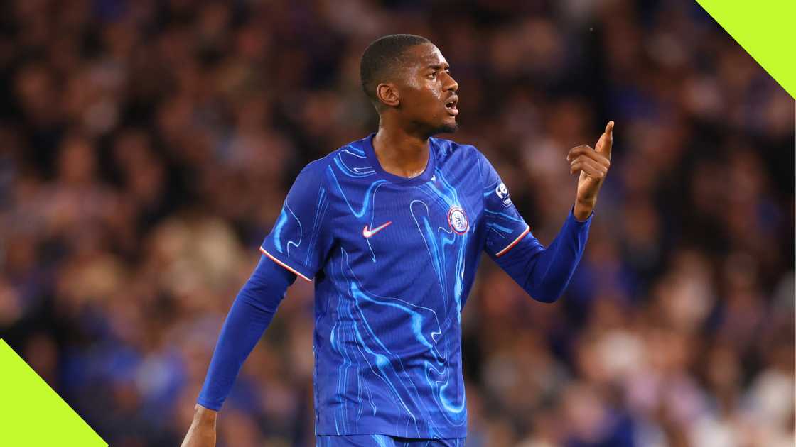 Tosin Adarabioyo in action for Chelsea