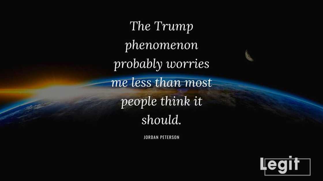 Jordan Peterson on Trump Jordan Peterson on Trump