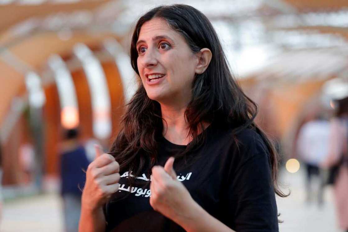 Shehab said she hopes her art will allow people to feel the real impact of global warming Shehab said she hopes her art will allow people to feel the real impact of global warming