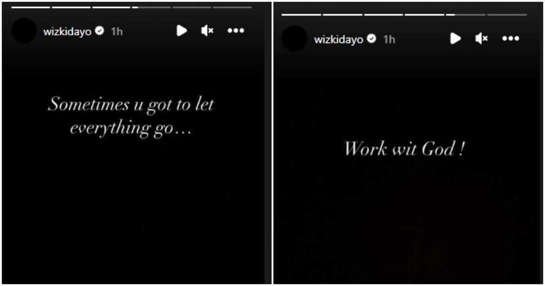 Wizkid gets emotional after mother's death. Wizkid gets emotional after mother's death.