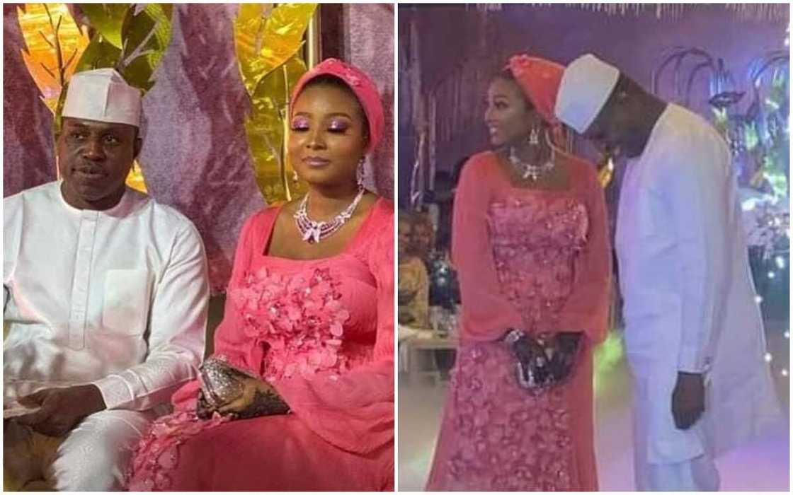 Hotunan auren yar gwamnan Kebbi da tsohon kakakin majalisa, Dimeji Bankole Hotunan auren yar gwamnan Kebbi da tsohon kakakin majalisa, Dimeji Bankole