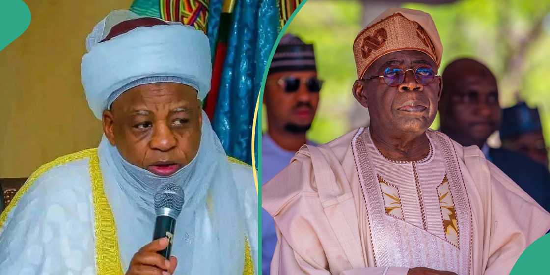 Sultan Sa’adu Abubakar arrives at the Villa for a closed-door meeting with Tinubu.