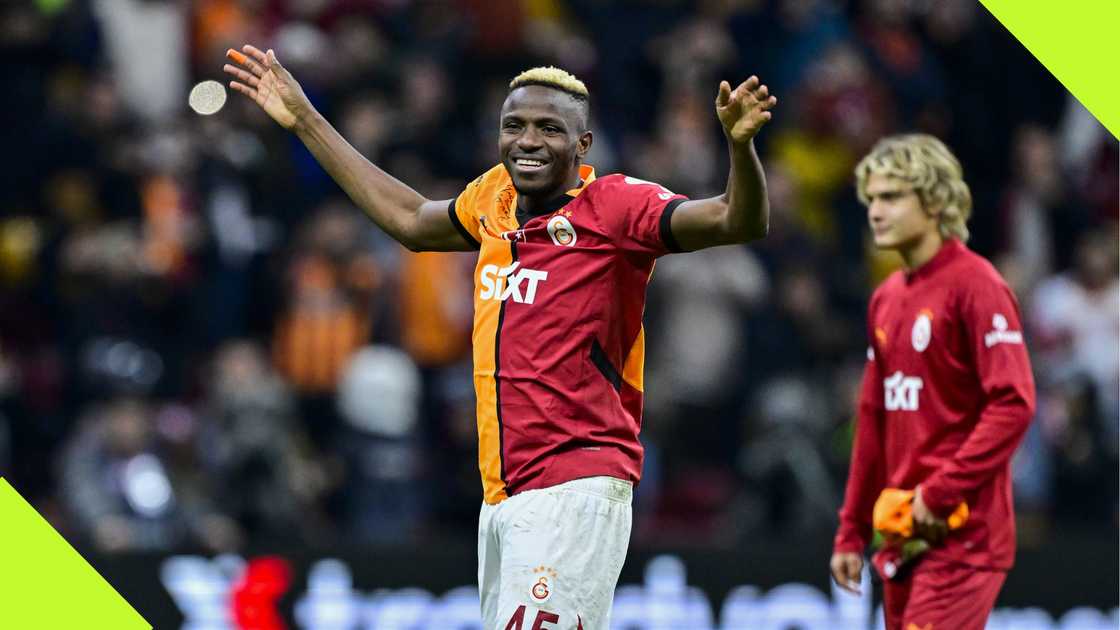 Victor Osimhen, Galatasaray, Samsunspor, Ali Sami Yen Spor Kompleksi, Istanbul, Turkiye, Super Lig.