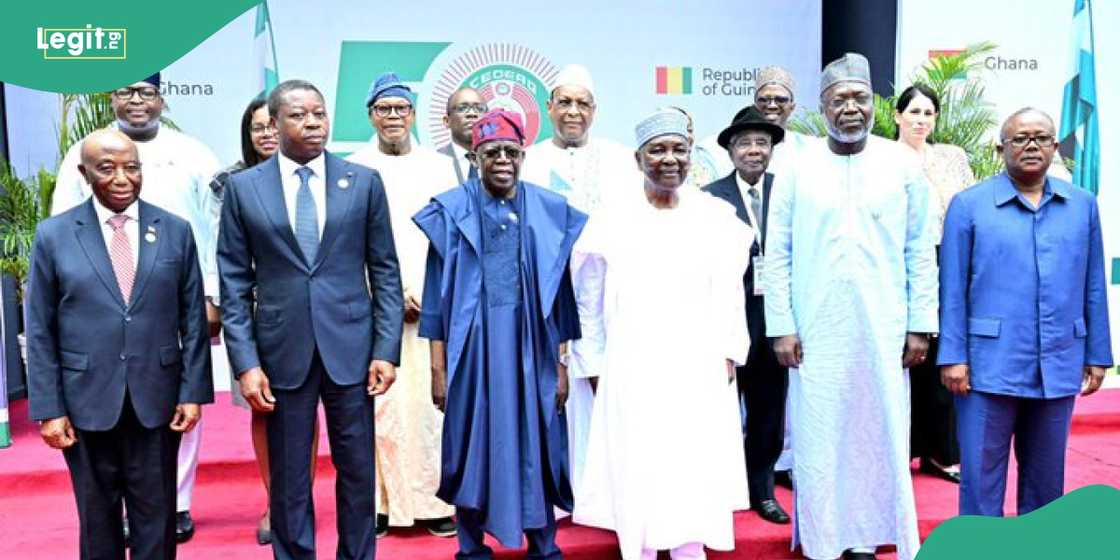 President Bola Tinubu urges for unity in West Africa at ECOWAS celebrates 50th anniversary President Bola Tinubu urges for unity in West Africa at ECOWAS celebrates 50th anniversary